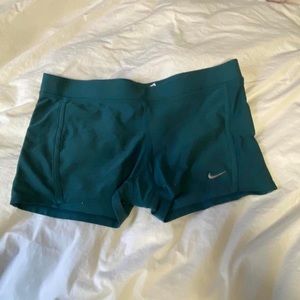 Teal nike spandex